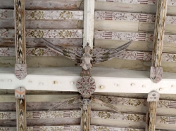 Angel on church ceiling